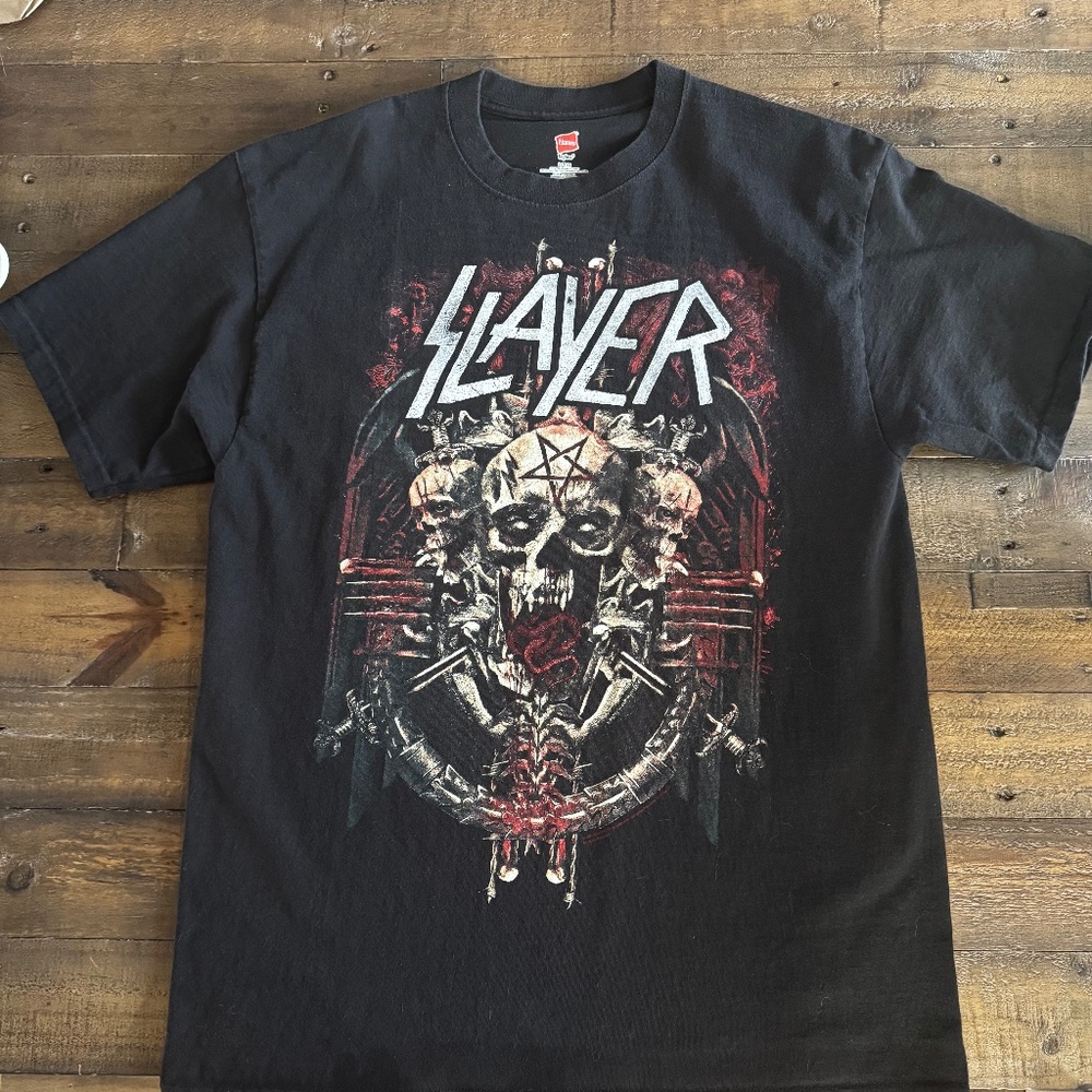 2018 Slayer Tour Shirt Size Large